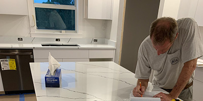 Owner Mark Spears Working